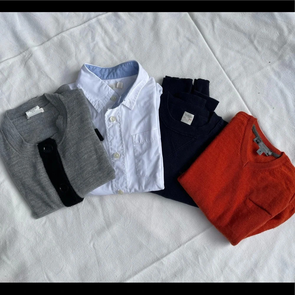 Boys size 4  cashmere/wool sweater bundle